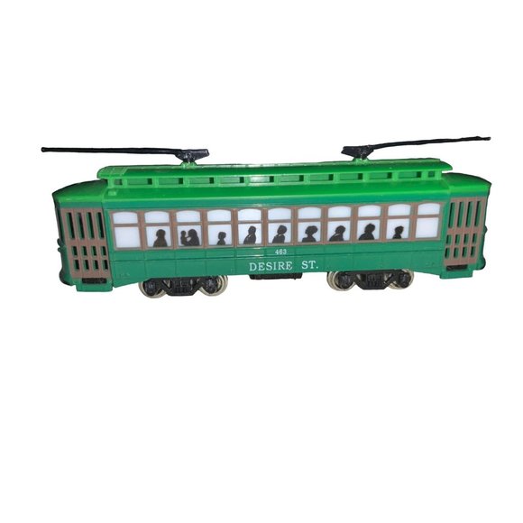 HO scale, Classic Streetcars Toy w/Orig Box, 2 Cars-Desire St Powell & Mason ST. - Picture 9 of 16